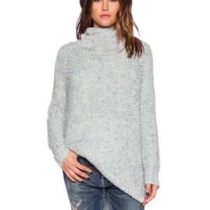 Free People dylan tweedy turtleneck sweater ❄️